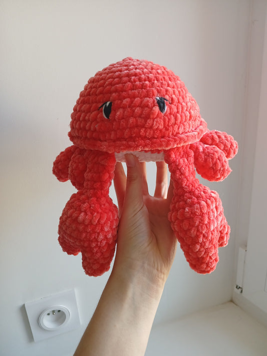 Peluche Crabe – Fait Main au Crochet