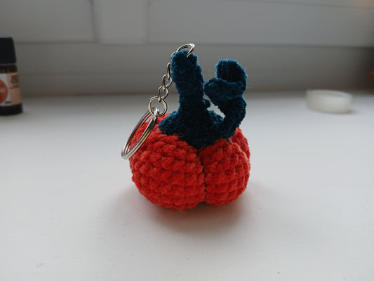 Porte clé citrouille