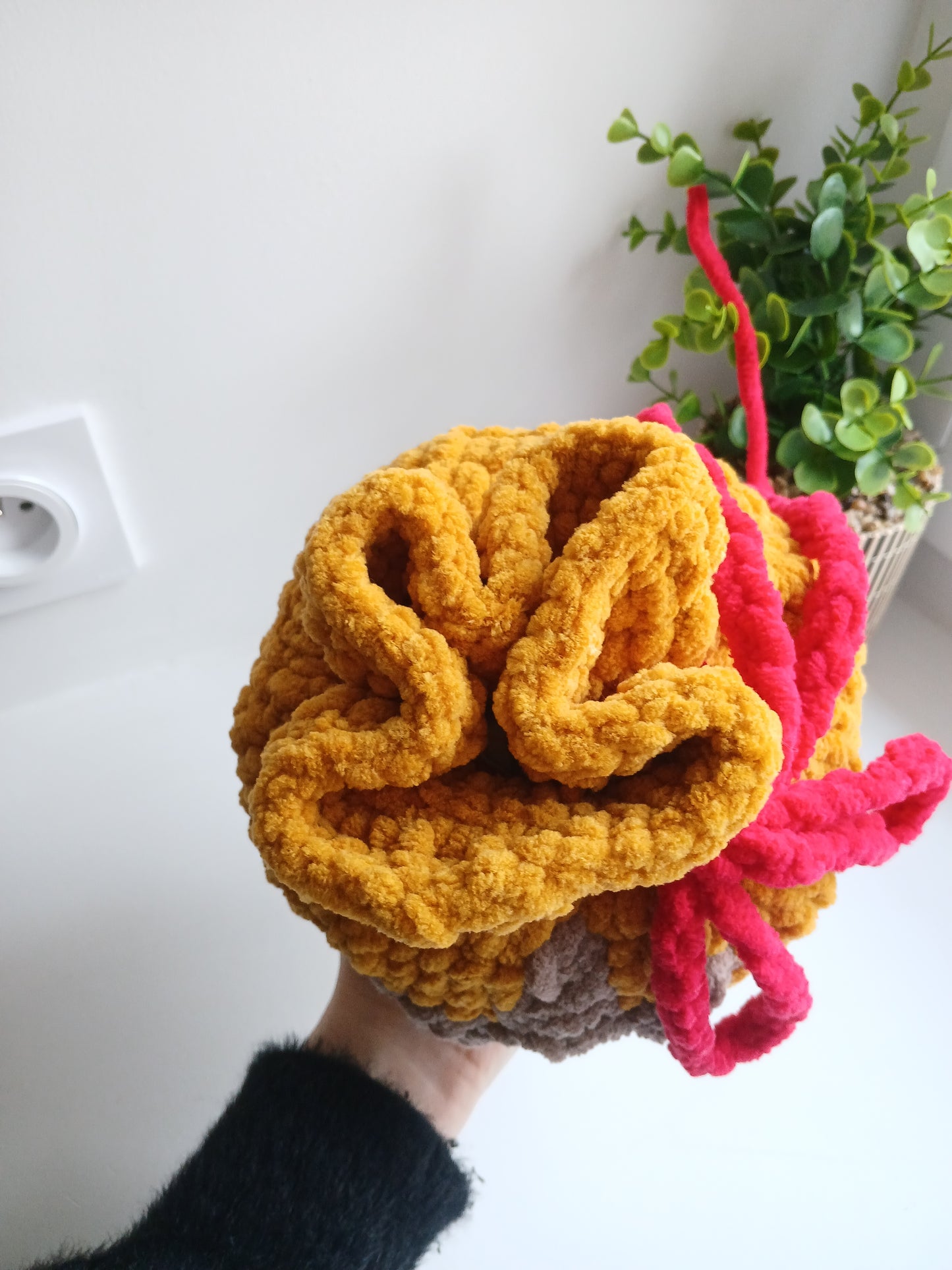 sac de clochette - fait main crochet