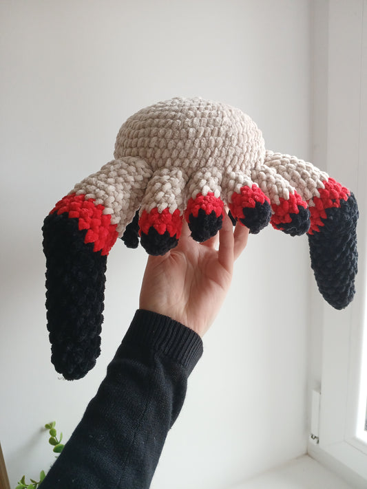 Peluche Headcrab au crochet – inspirée de l’univers Half-Life