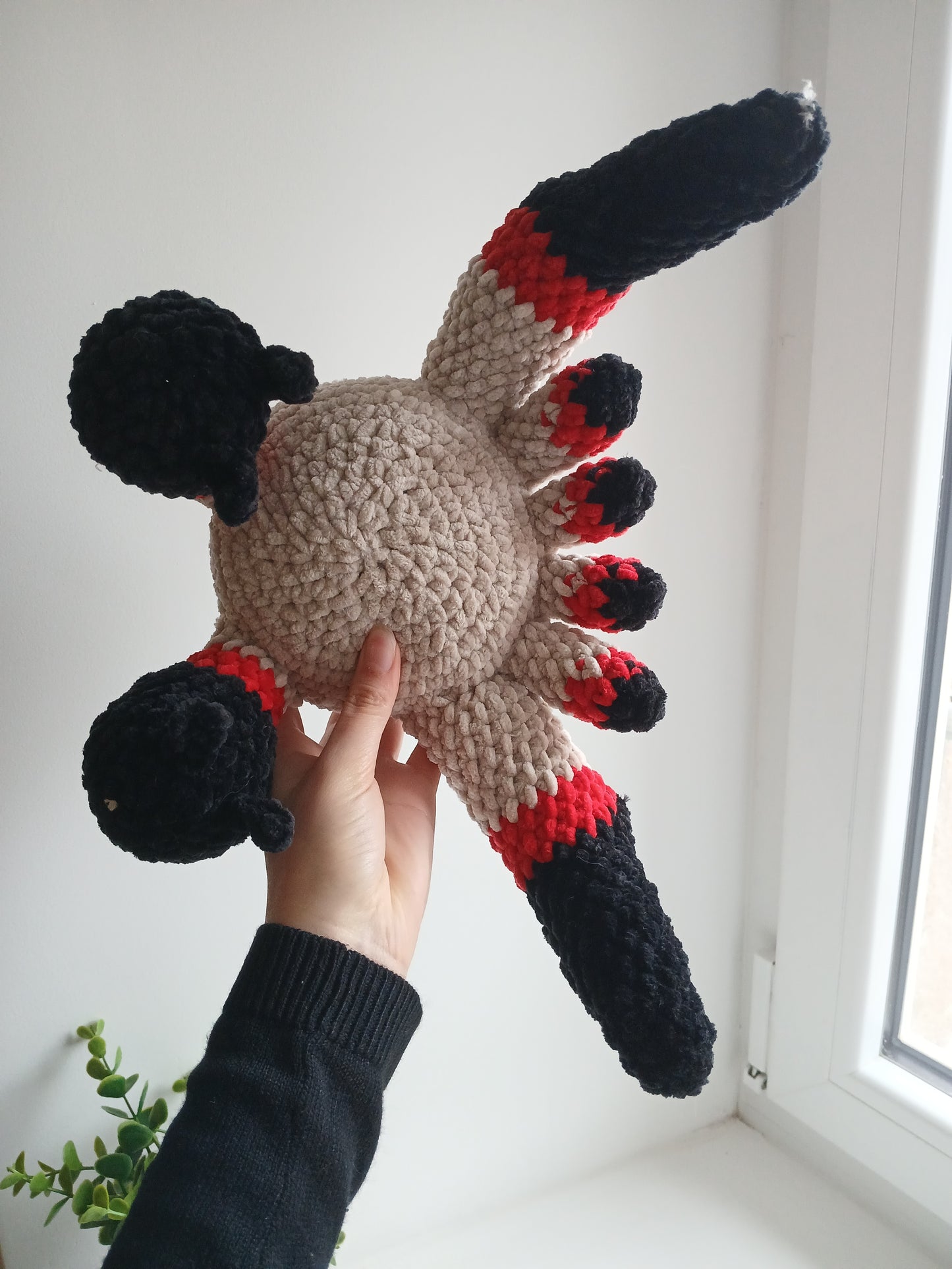 Peluche Headcrab au crochet – inspirée de l’univers Half-Life