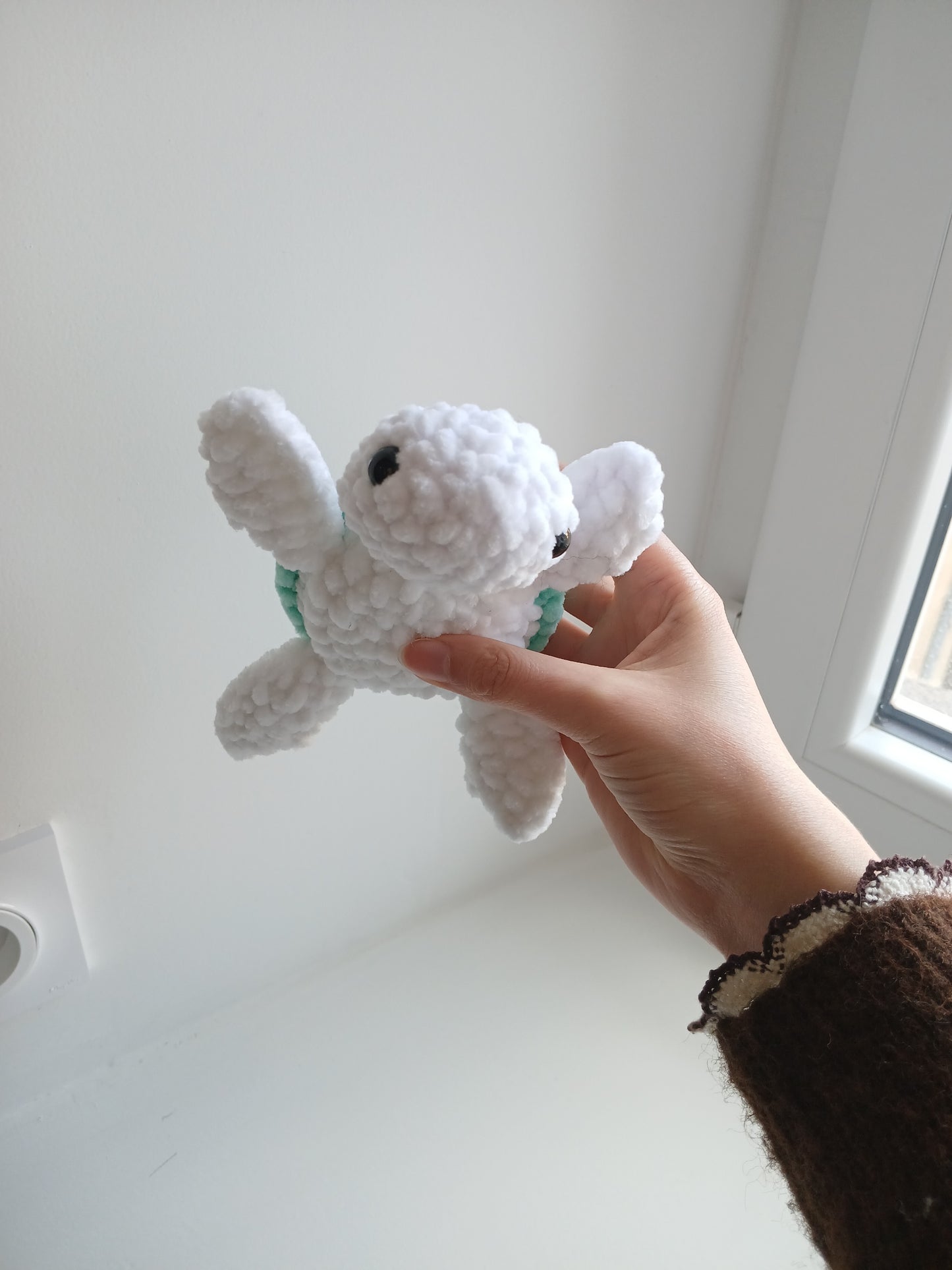 Peluche Tortue de Mer au Crochet – Fait Main