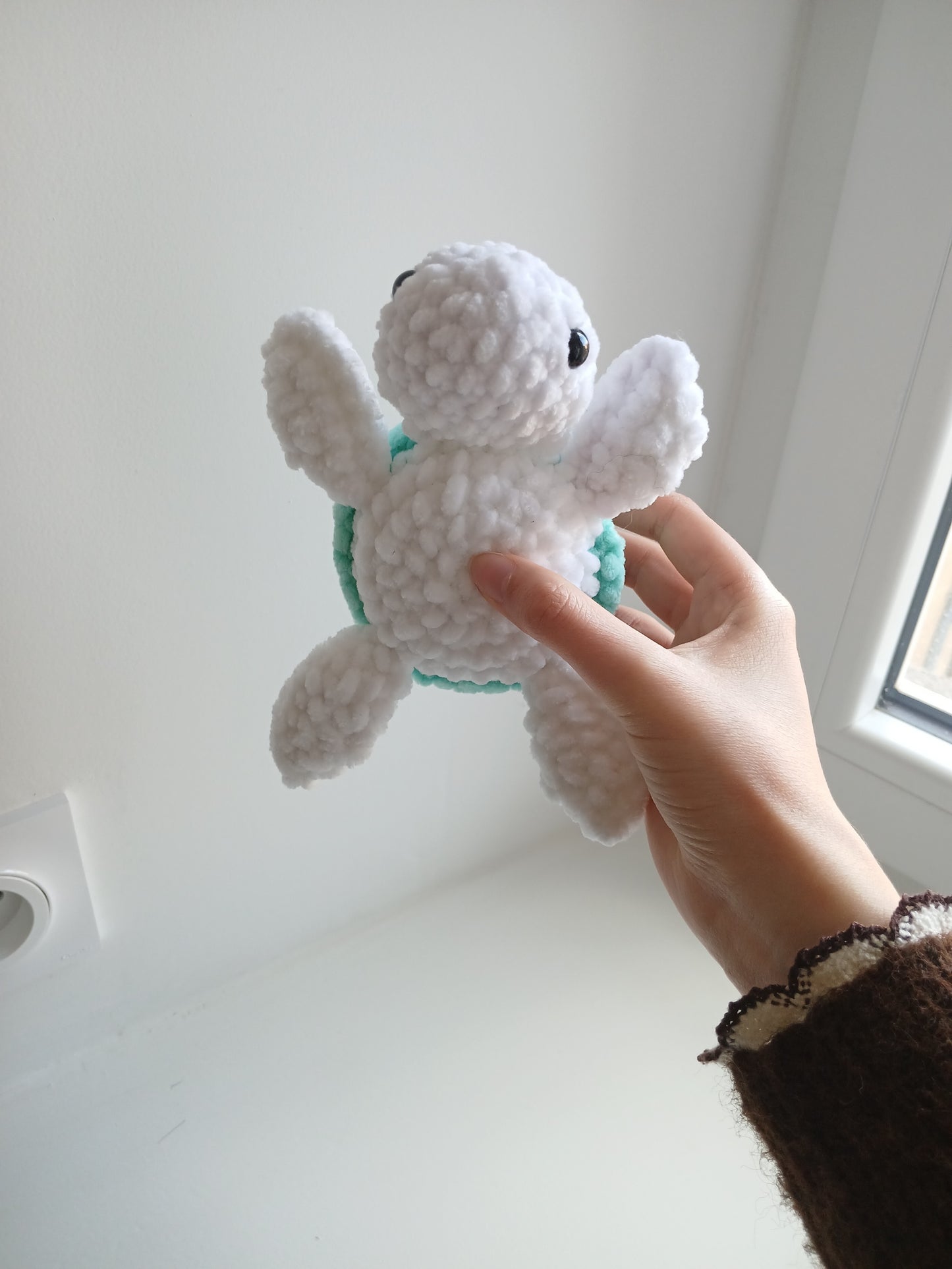 Peluche Tortue de Mer au Crochet – Fait Main
