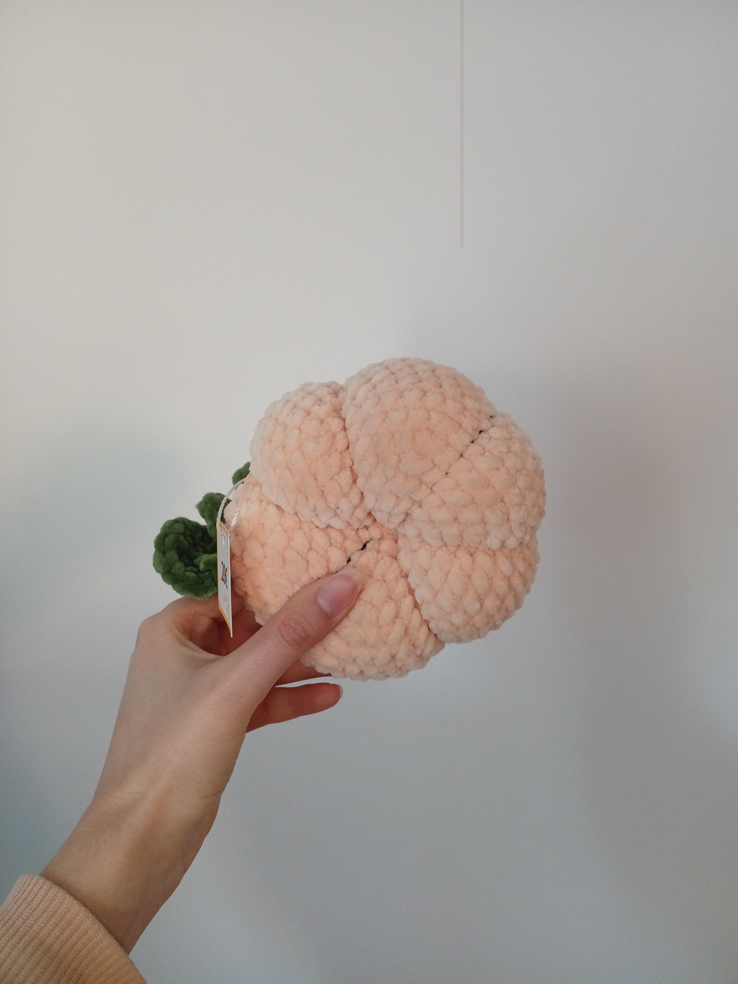 Peluche Potiron Fait Main au Crochet