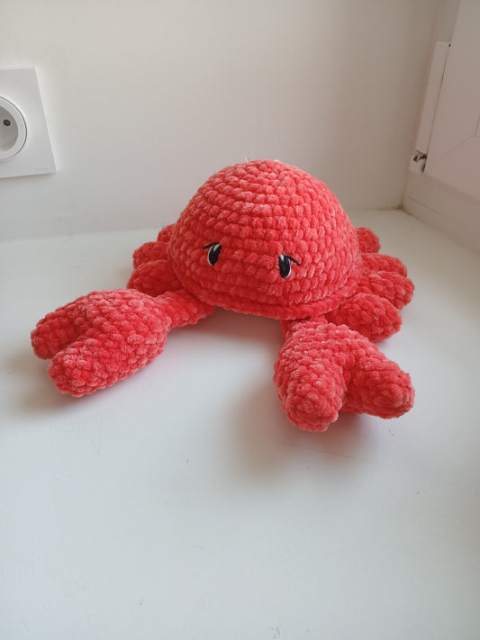 Peluche Crabe – Fait Main au Crochet